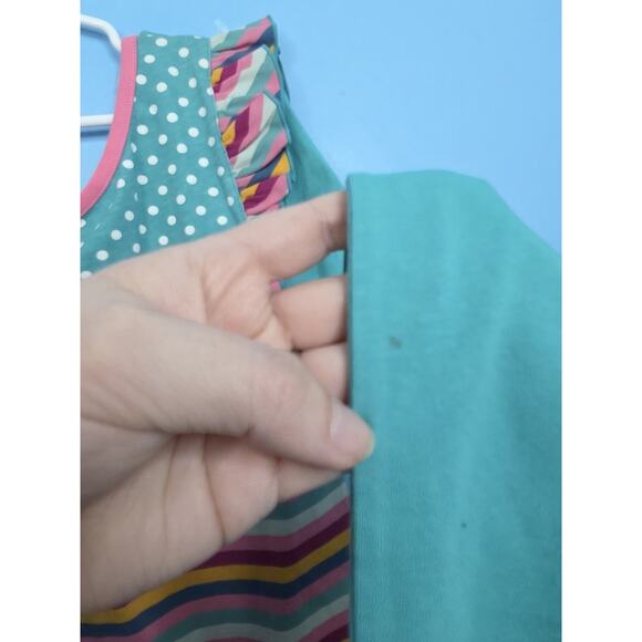 Matilda Jane Dance Off Leotard Size 14 Striped Long Sleeved NWOT With **Flaws** - Picture 5 of 6